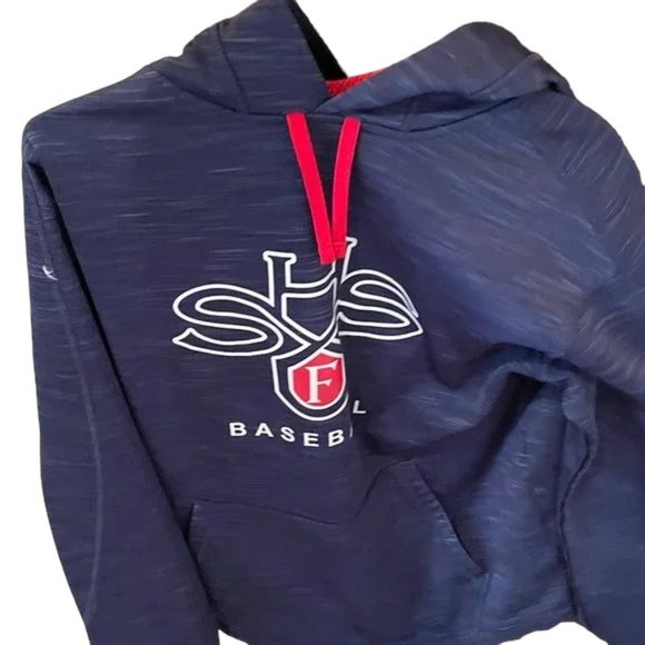 Other - Comfortable Blue Baseball Hoodie